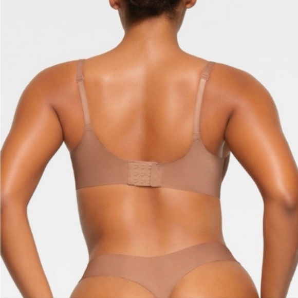NWT SKIMS Ultimate Collection Push Up Plunge Bra in Sienna 42D - Picture 4 of 10